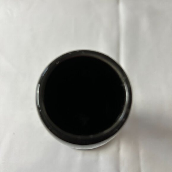 Vintage FIESTAWARE Art Deco Style Black Bud Flower Vase Retired - Picture 3 of 4